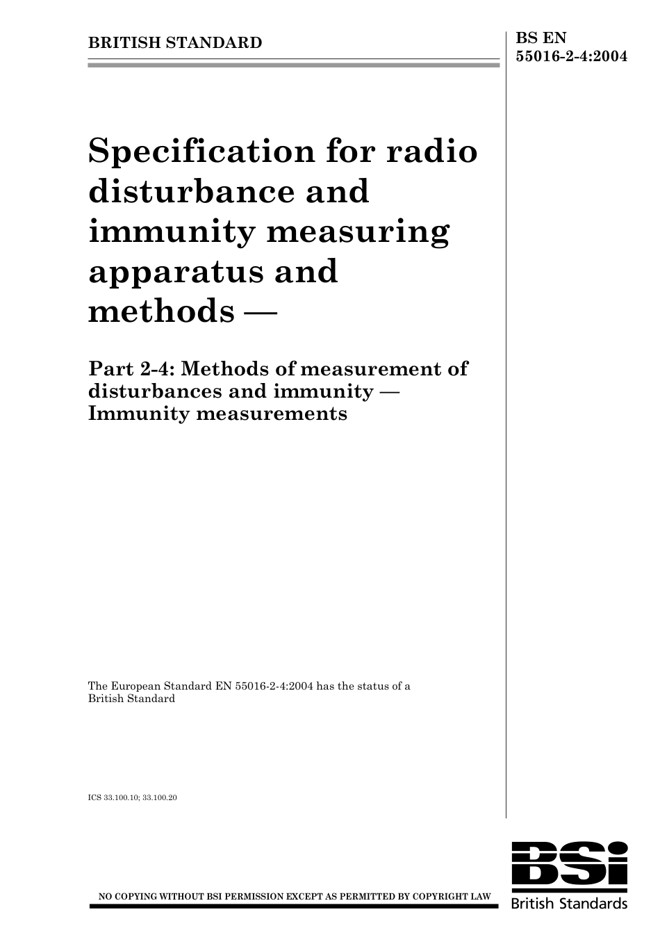 BS EN 55016-2-4-2004.pdf_第1页