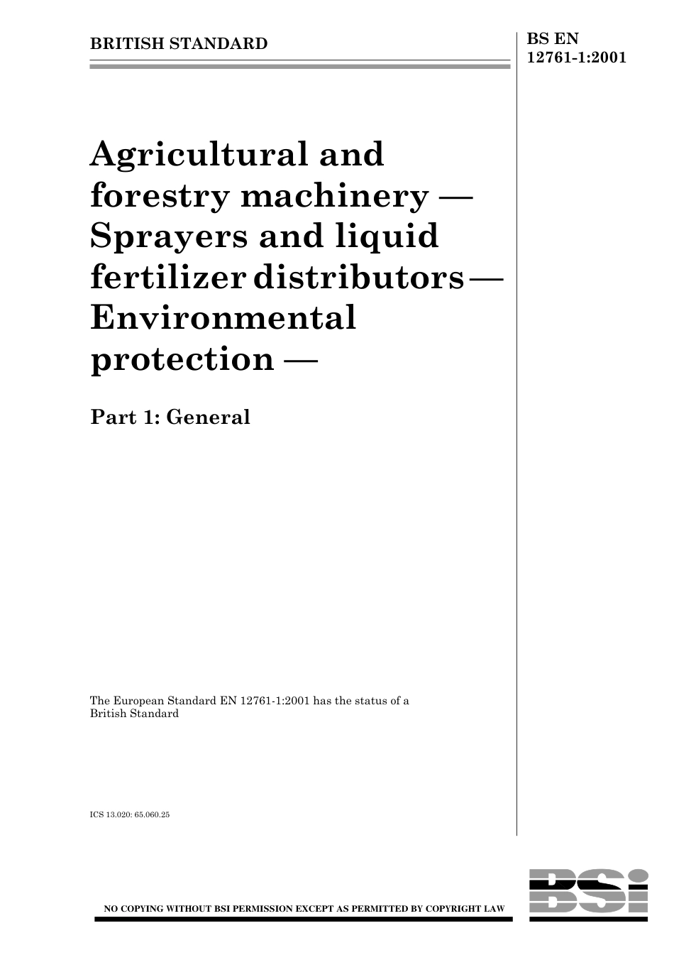 BS EN 12761-1-2001.pdf_第1页