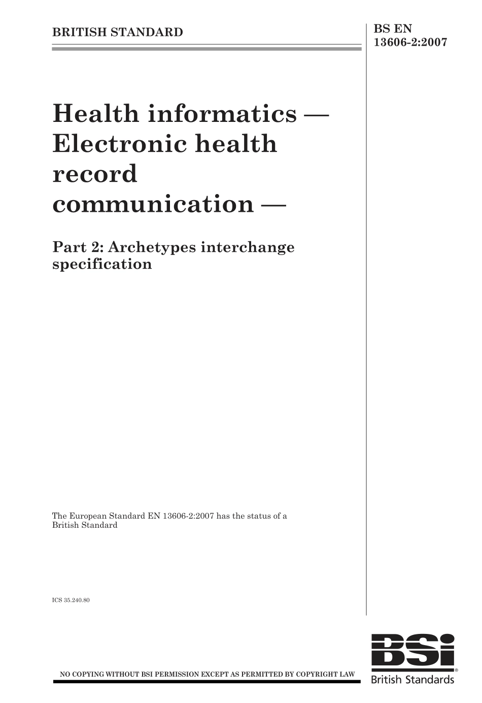 BS EN 13606-2-2007.pdf_第1页