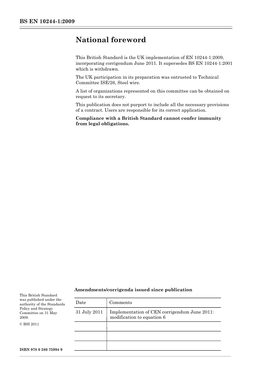 BS EN 10244-1-2009 (2011).pdf_第2页