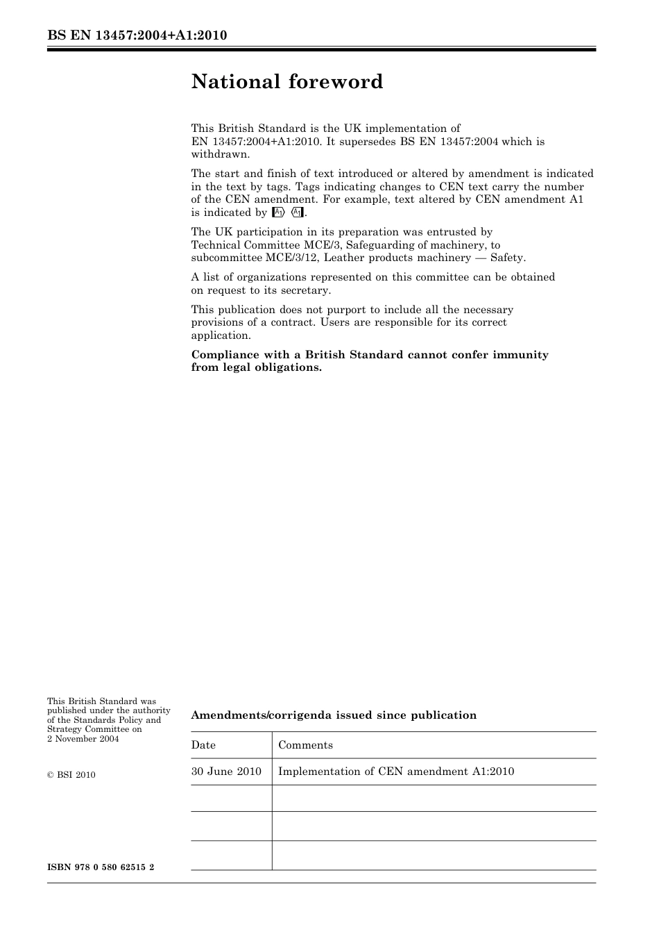 BS EN 13457-2004 + A1-2010.pdf_第2页