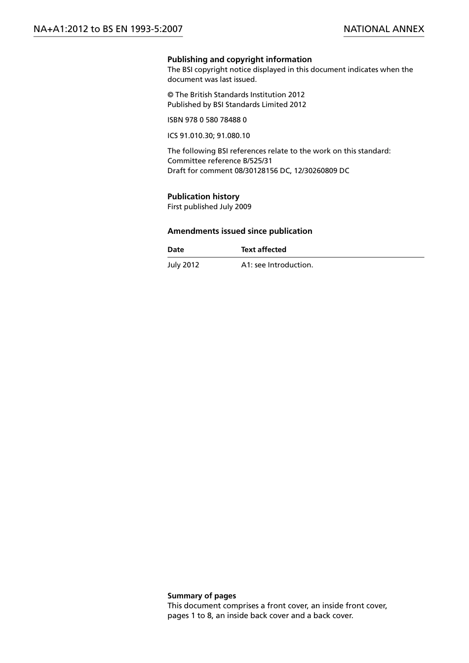 BS EN 01993-5-2007 NA + A1-2012.pdf_第2页