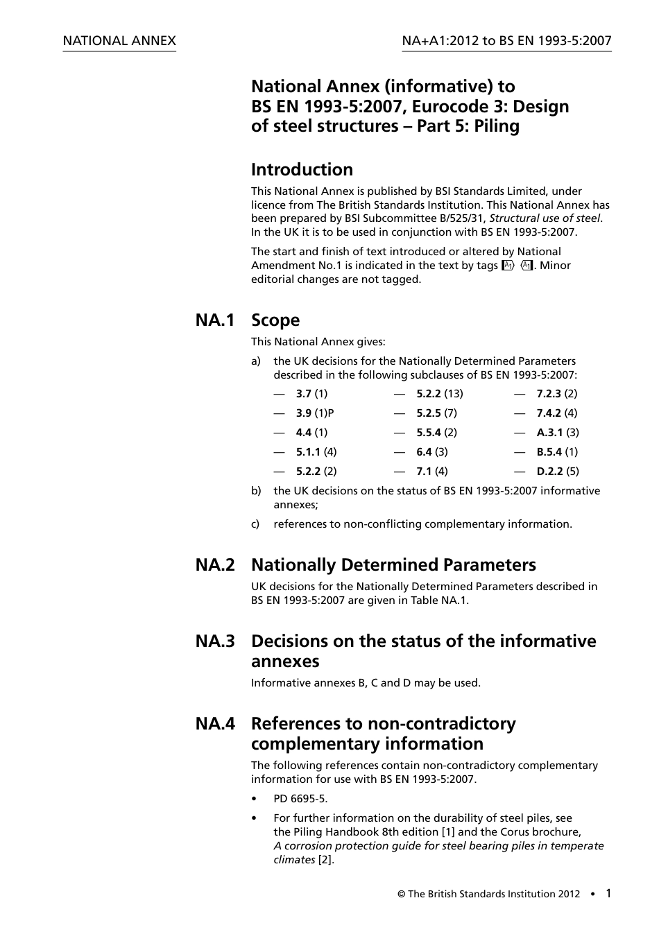 BS EN 01993-5-2007 NA + A1-2012.pdf_第3页