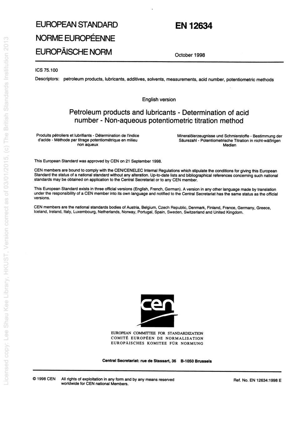 BS EN 12634-1998 (2003) BS 2000-449-1998.pdf_第3页