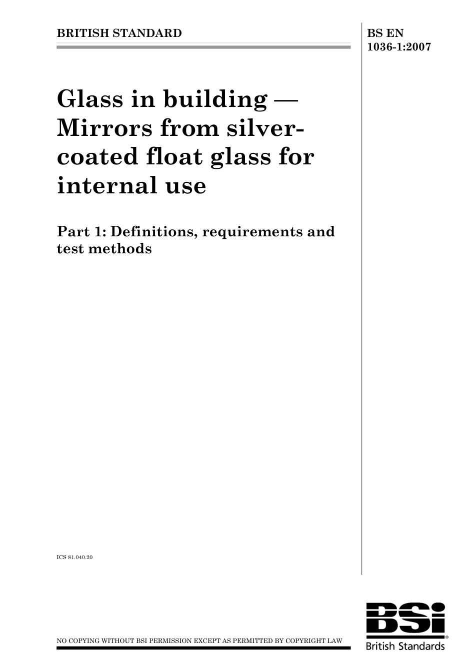 BS EN 01036-1-2007 (2009).pdf_第1页