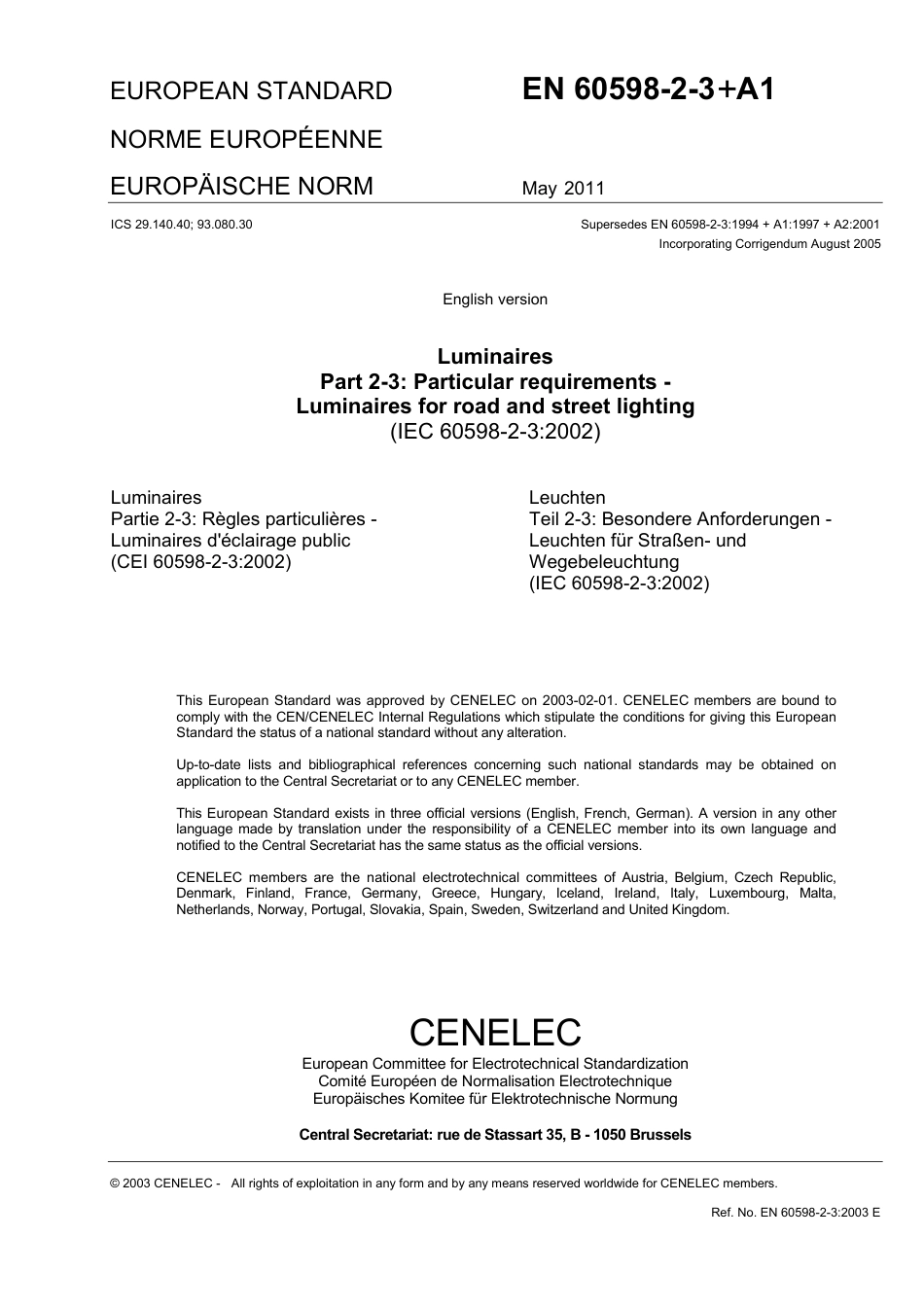 BS EN 60598-2-3-2003 + A1-2011.pdf_第3页