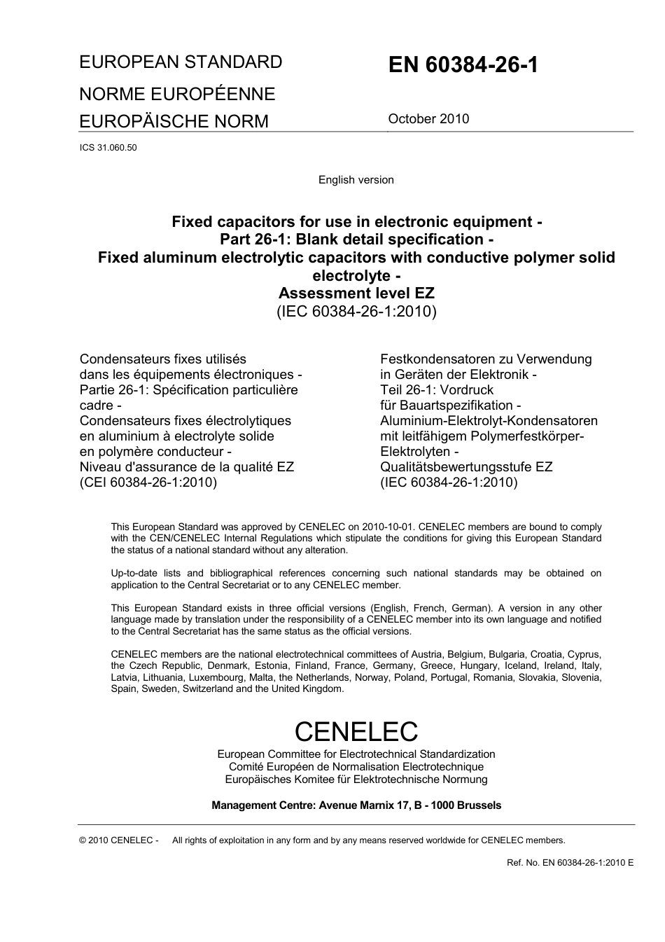 BS EN 60384-26-1-2010.pdf_第3页