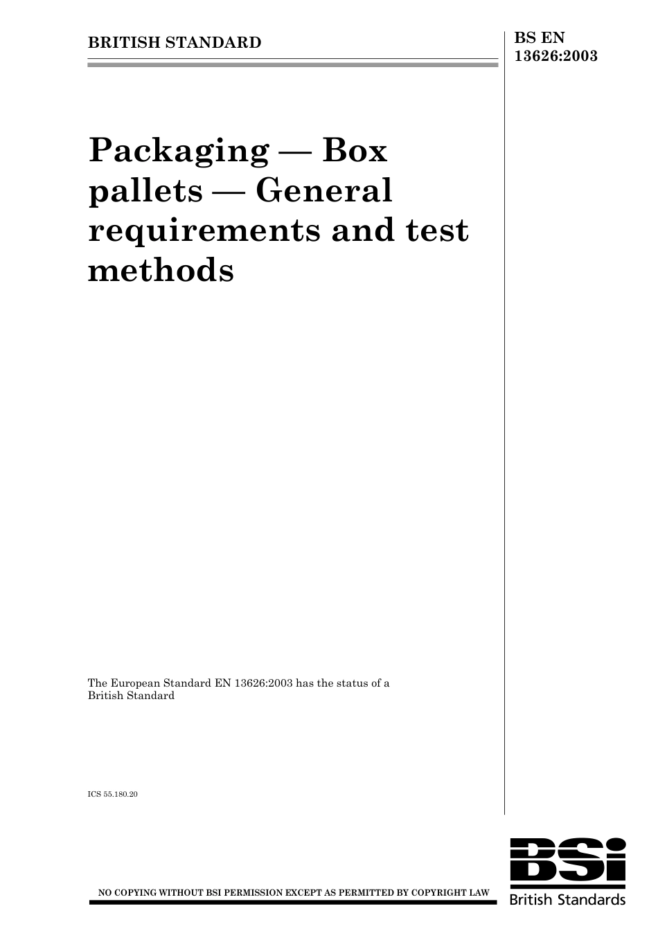 BS EN 13626-2003.pdf_第1页