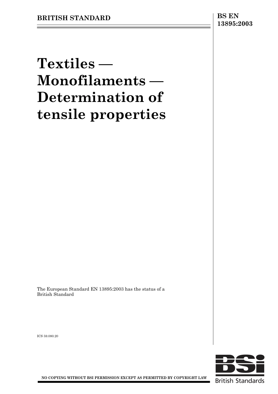 BS EN 13895-2003.pdf_第1页