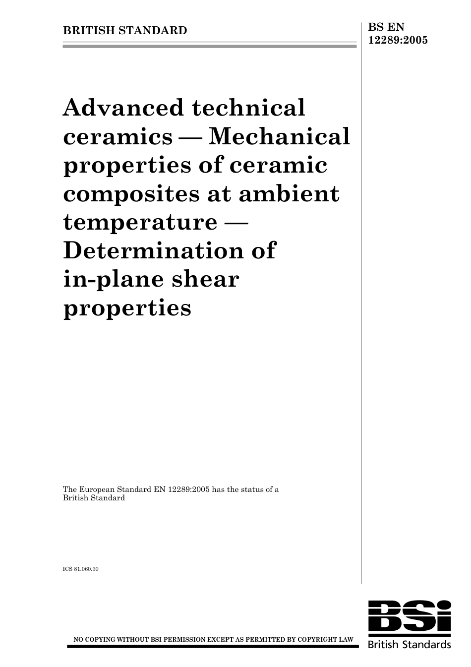 BS EN 12289-2005.pdf_第1页