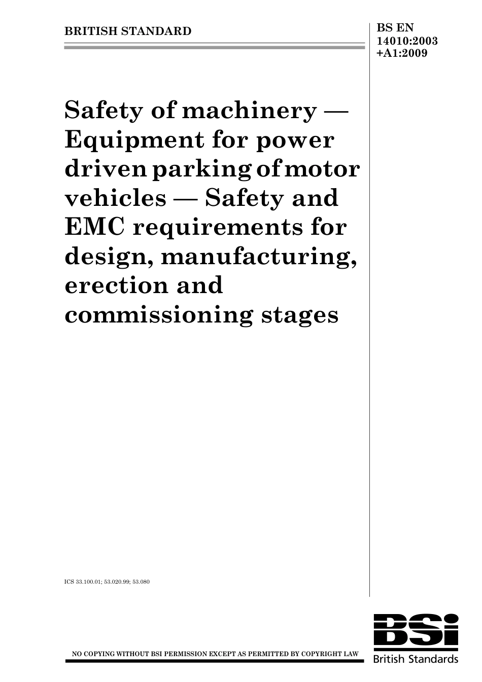 BS EN 14010-2003 + A1-2009.pdf_第1页