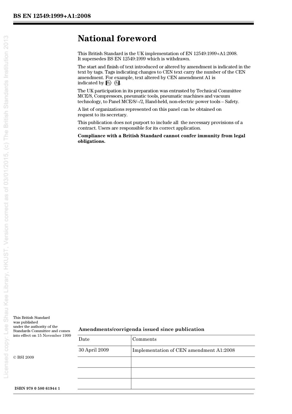 BS EN 12549-1999 + A1-2008 (2009).pdf_第2页