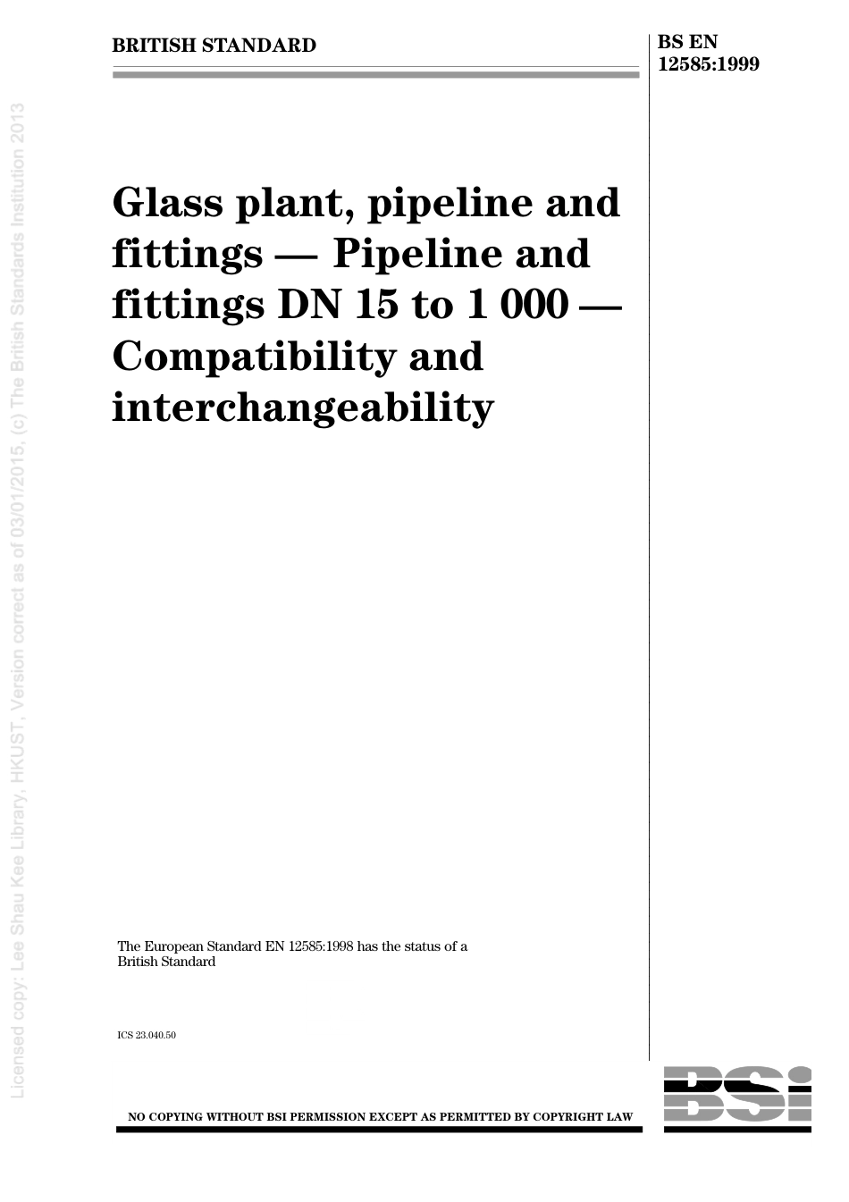 BS EN 12585-1999.pdf_第1页