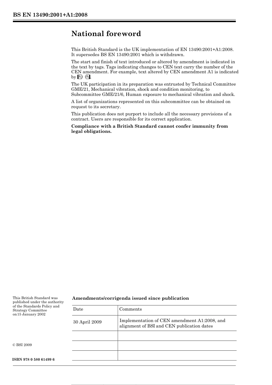 BS EN 13490-2001 + A1-2008.pdf_第2页