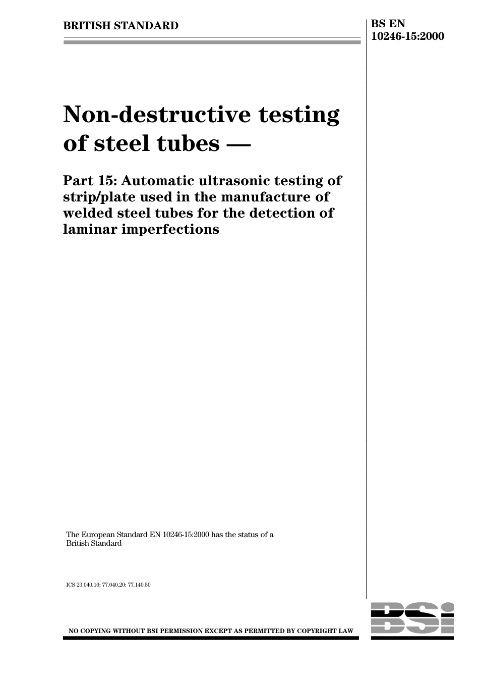 BS EN 10246-15-2000.pdf_第1页