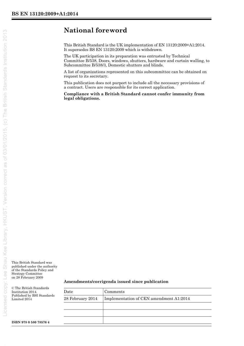 BS EN 13120-2009 + A1-2014.pdf_第2页