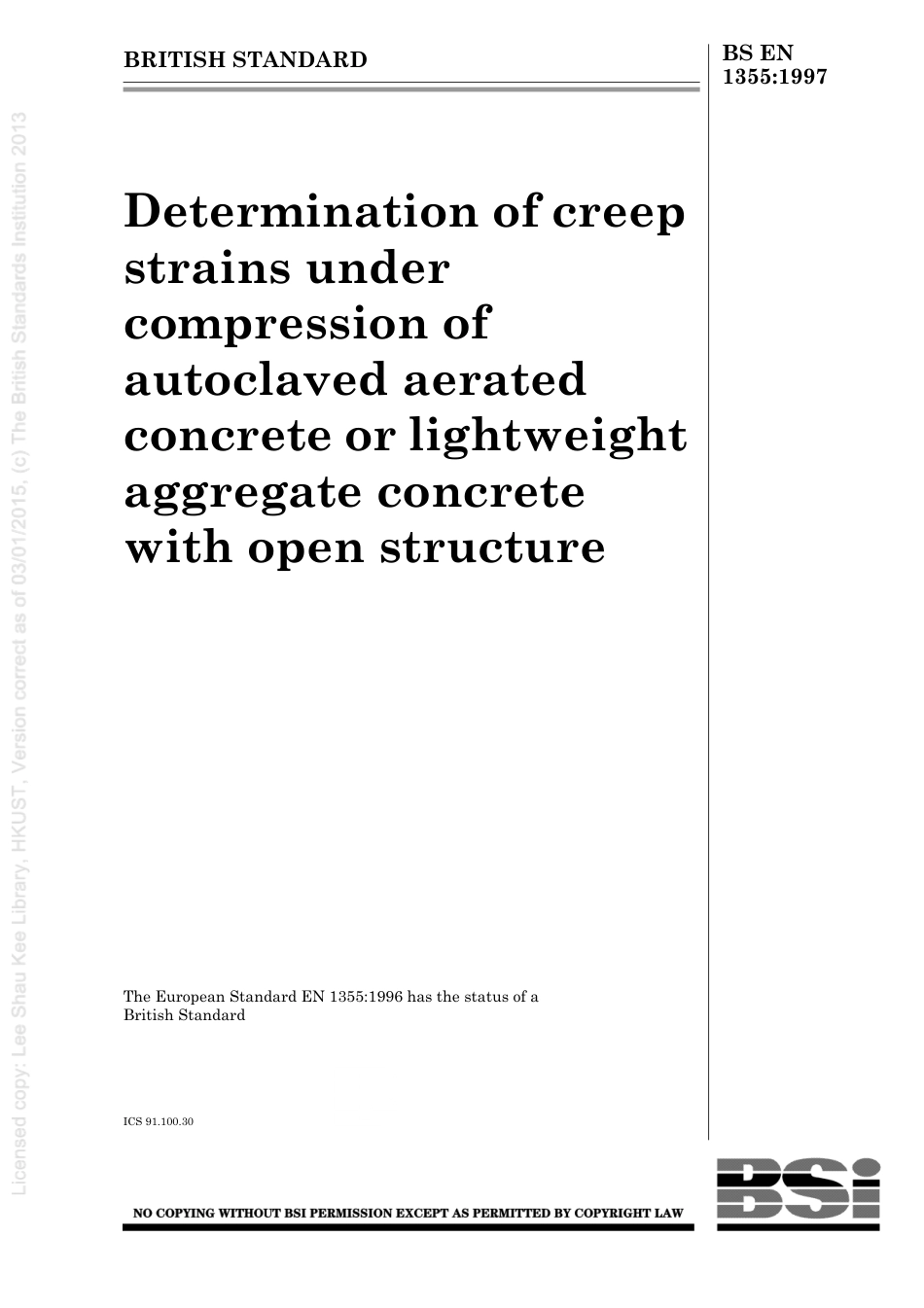 BS EN 01355-1997 (1999).pdf_第1页