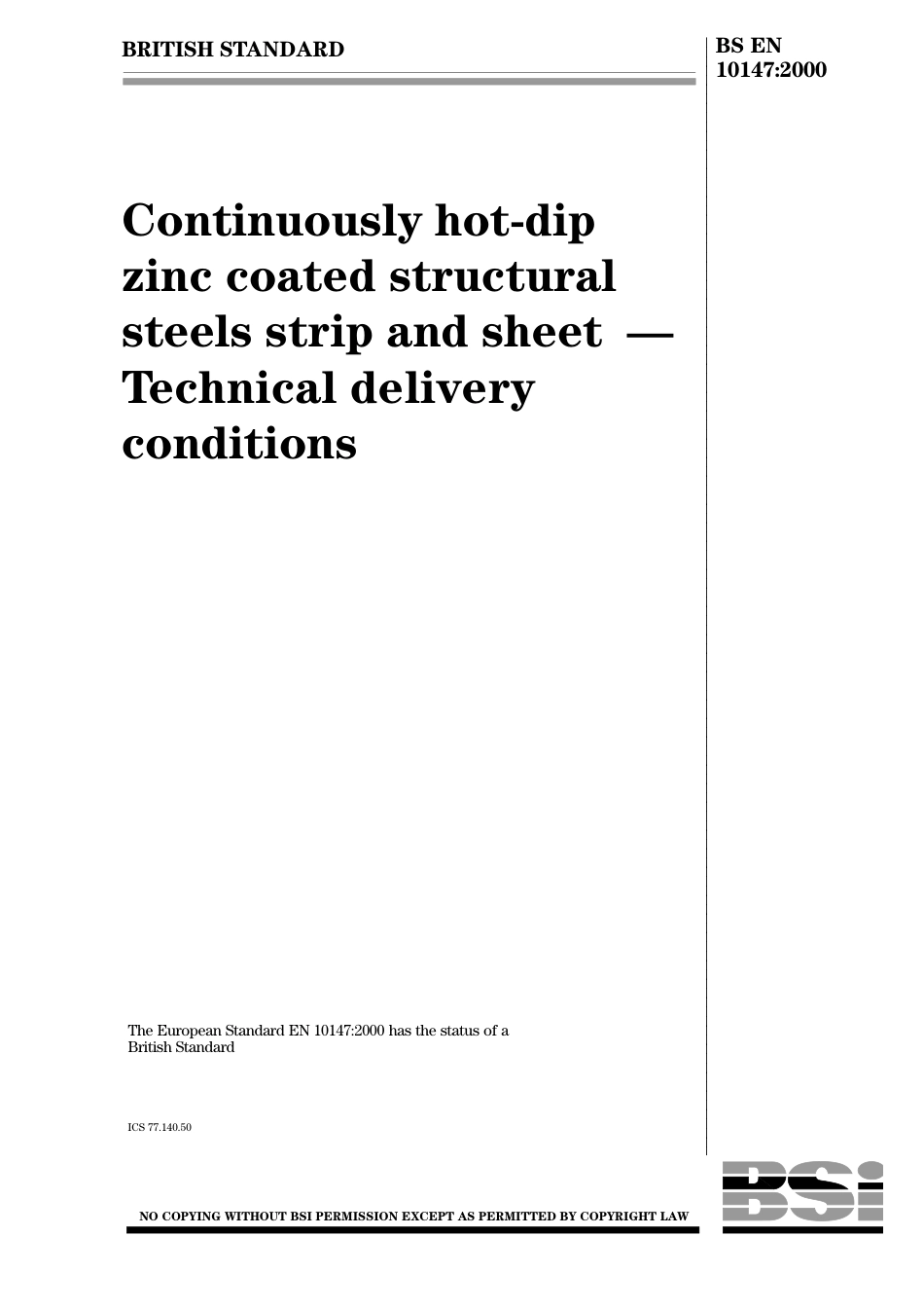 BS EN 10147-2000.pdf_第1页