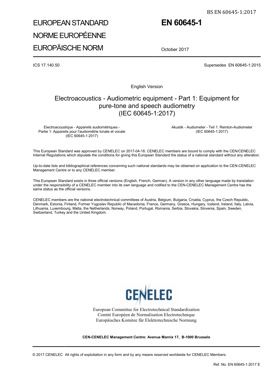 BS EN 60645-1-2017.pdf_第3页