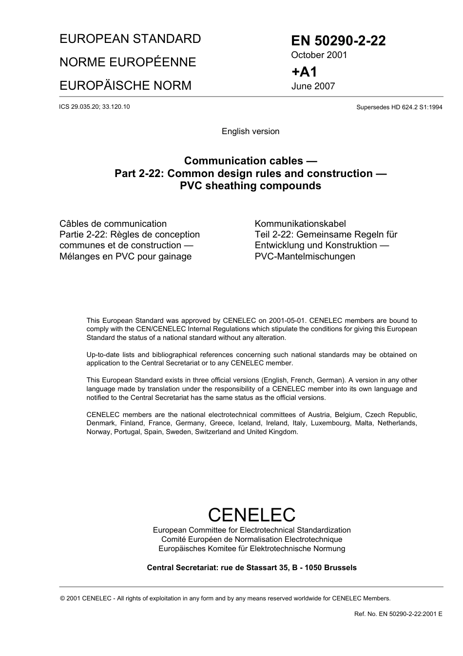 BS EN 50290-2-22-2002 (2007).pdf_第3页