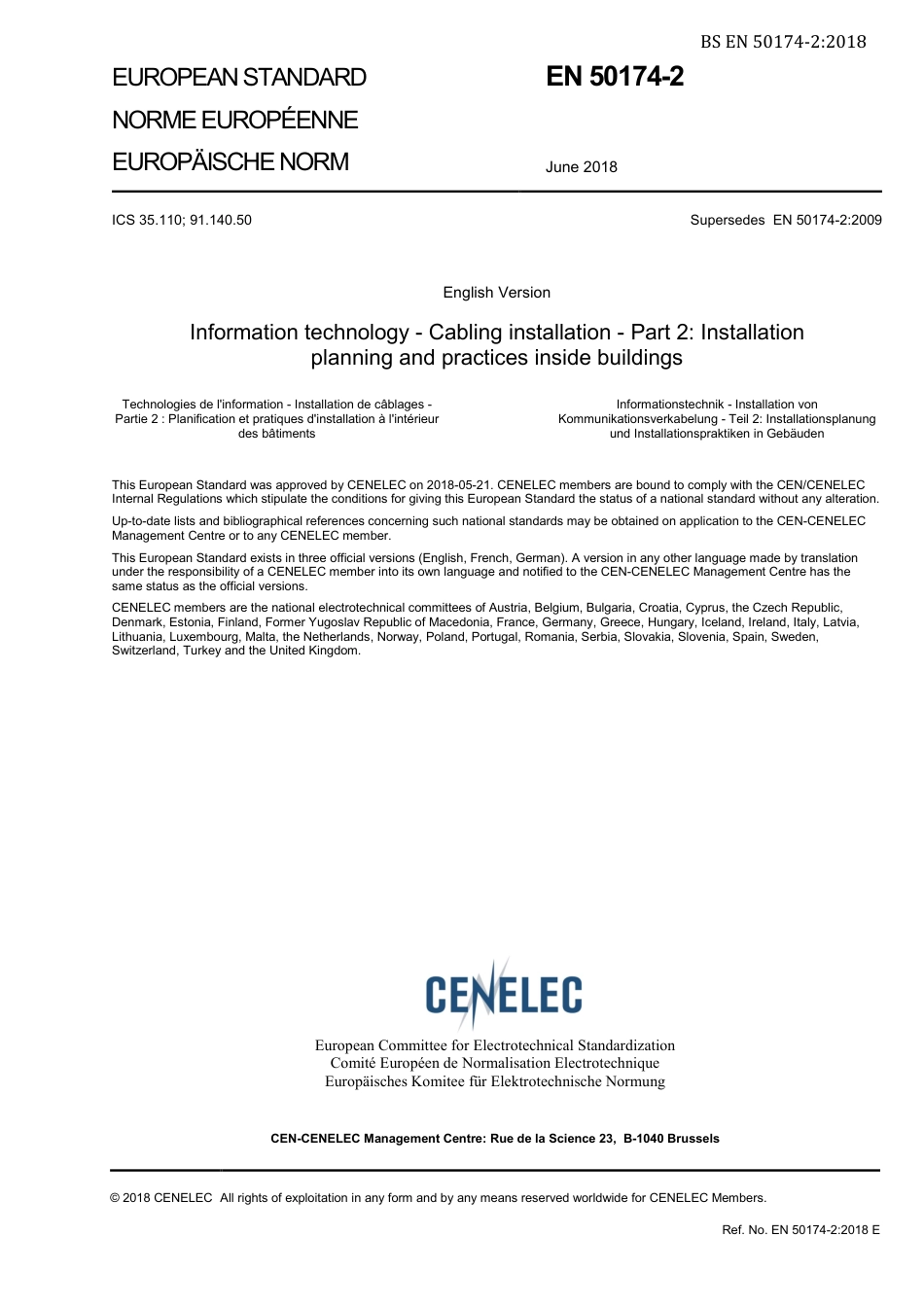 BS EN 50174-2-2018.pdf_第3页