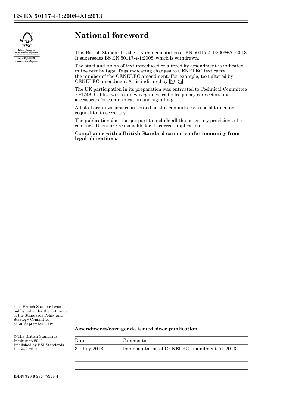 BS EN 50117-4-1-2008 + A1-2013.pdf_第2页