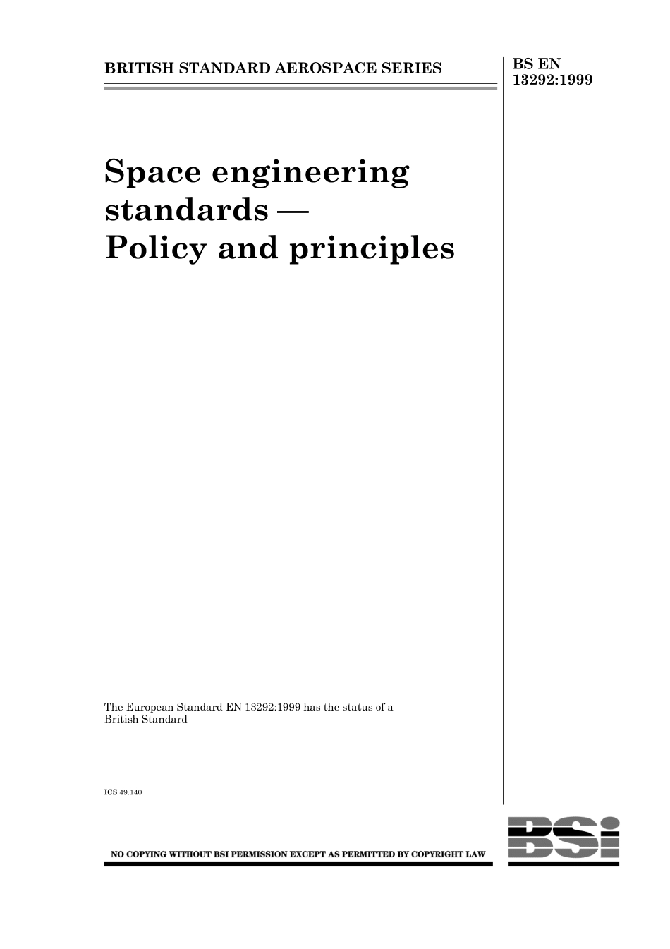 BS EN 13292-1999.pdf_第1页