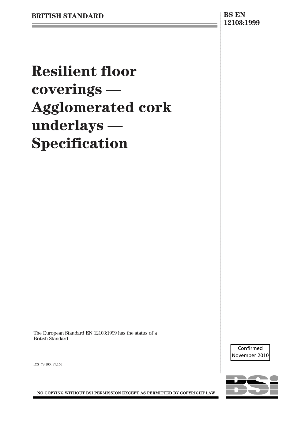 BS EN 12103-1999 (2010).pdf_第1页