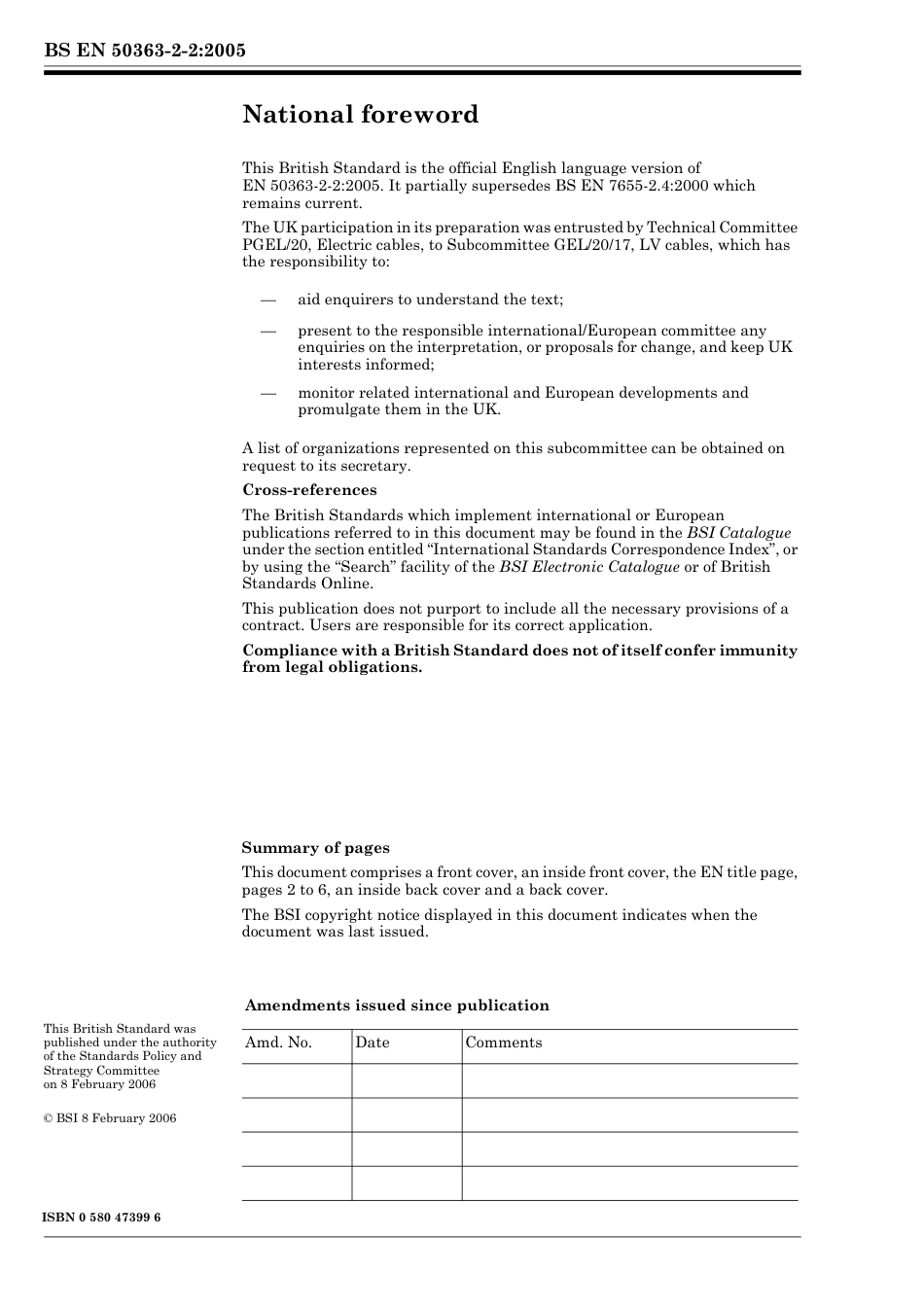 BS EN 50363-2-2-2005 (2006).pdf_第2页