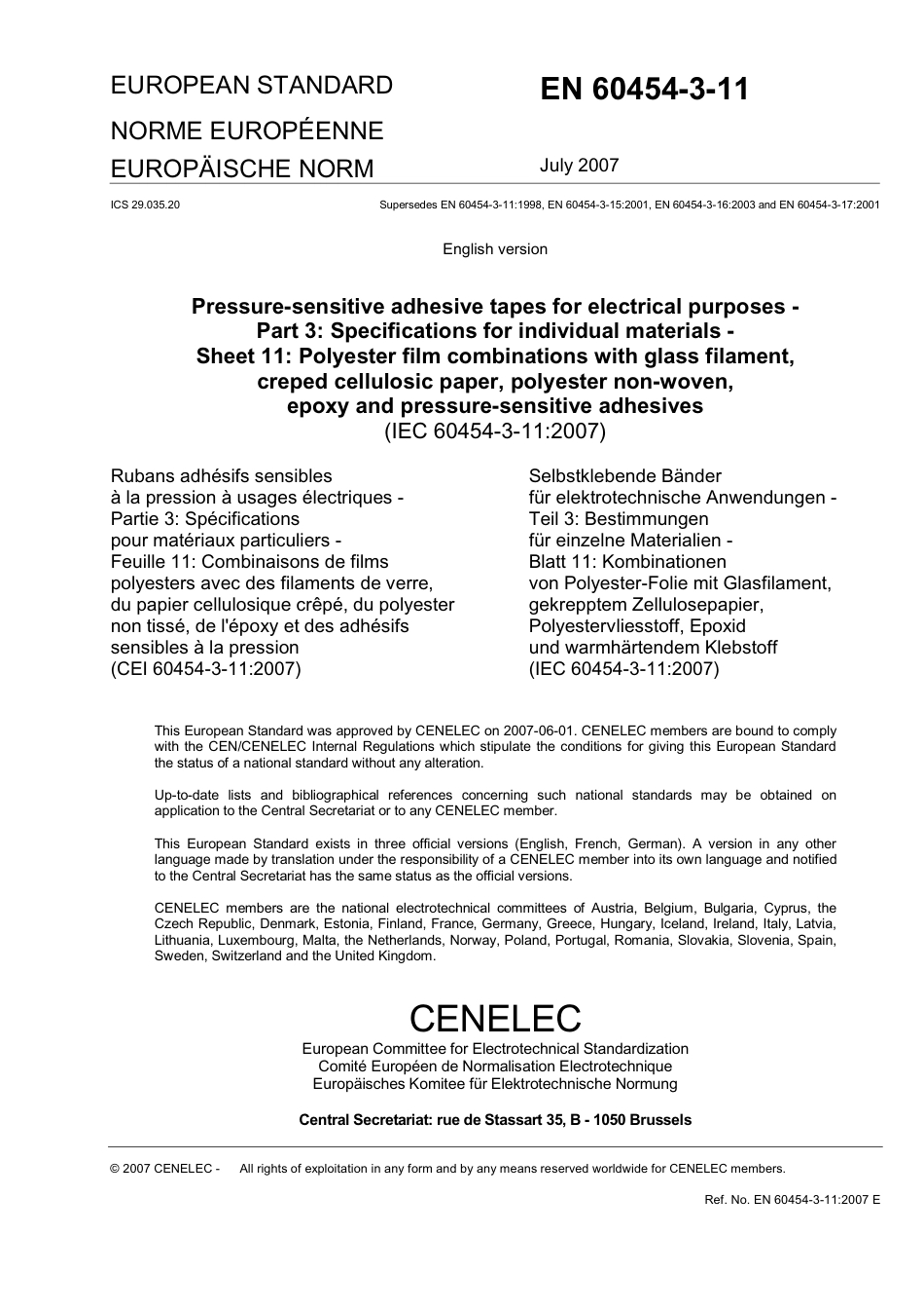 BS EN 60454-3-11-2007.pdf_第3页