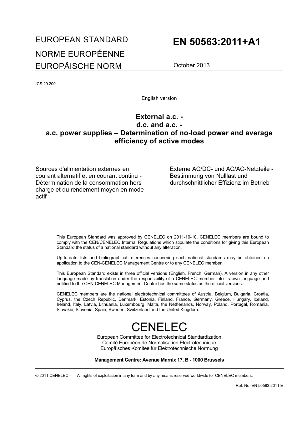 BS EN 50563-2011 + A1-2013.pdf_第3页