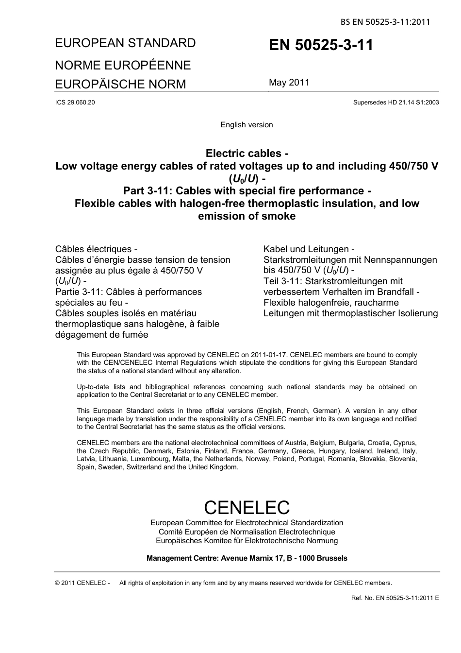 BS EN 50525-3-11-2011.pdf_第3页