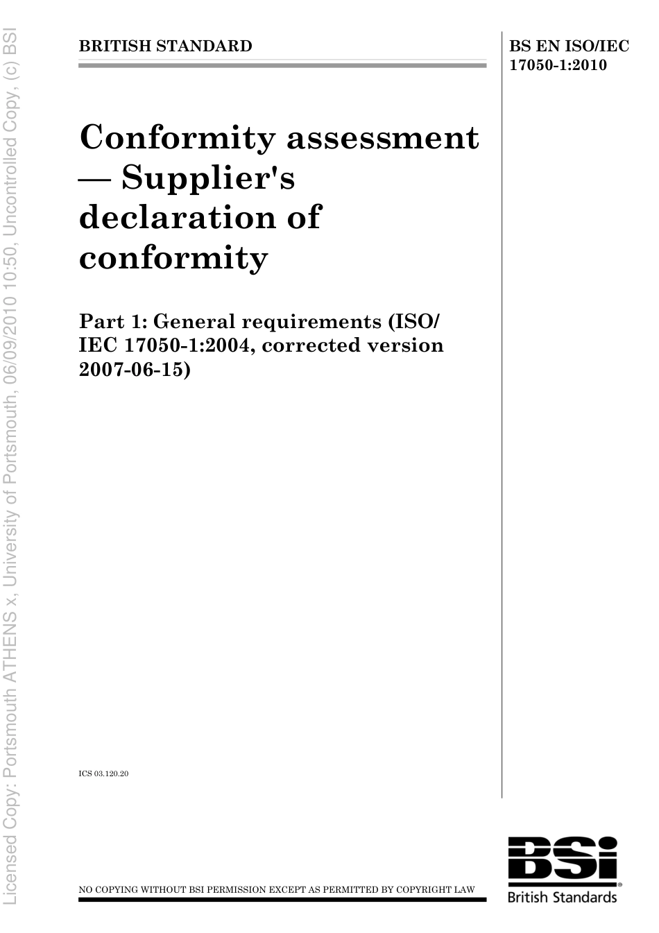 BS EN ISOIEC 17050-12010.pdf_第1页