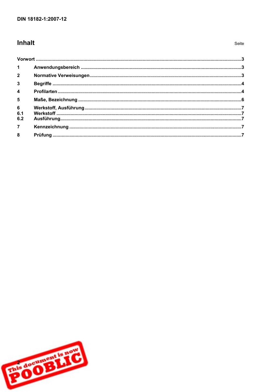 DIN 18182-1꞉2007 (DE) ᴾᴼᴼᴮᴸᴵᶜᴽ.pdf_第2页