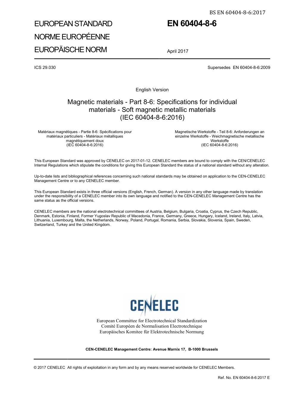 BS EN 60404-8-6-2017.pdf_第3页