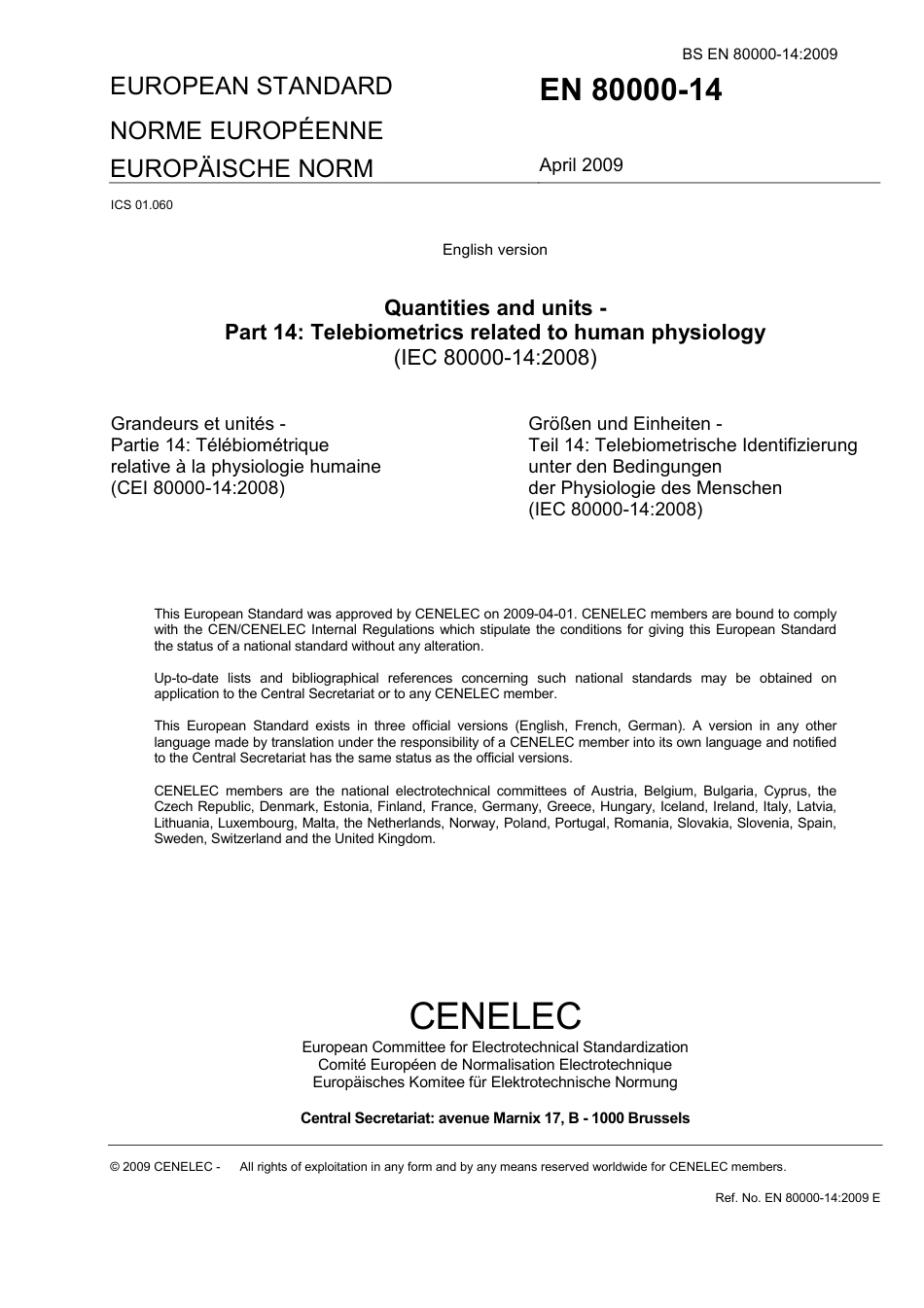 BS EN 80000-14-2009.pdf_第3页