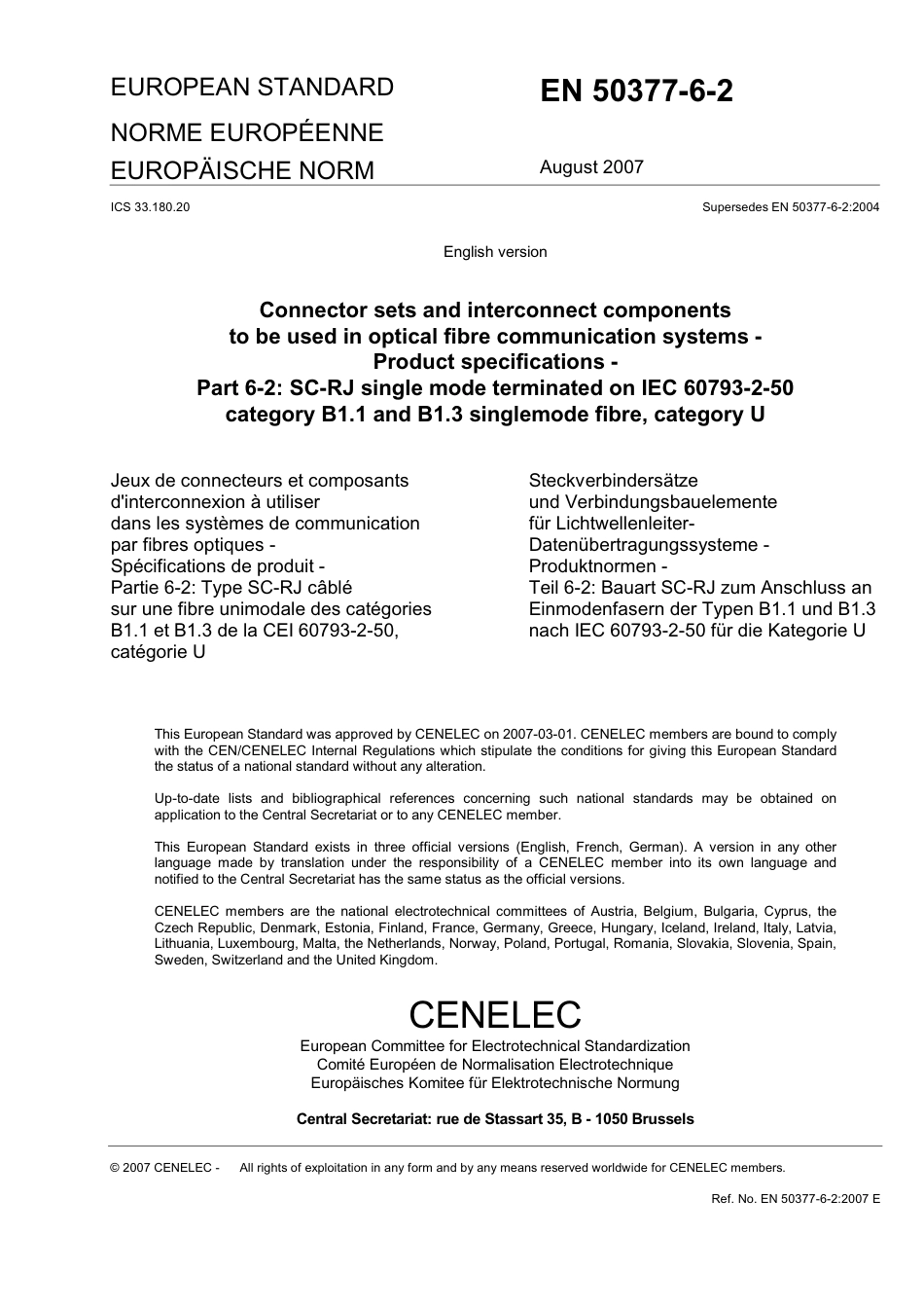 BS EN 50377-6-2-2007.pdf_第3页