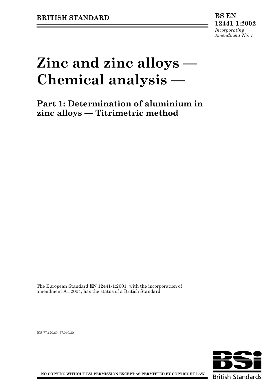 BS EN 12441-1-2002 (2004).pdf_第1页