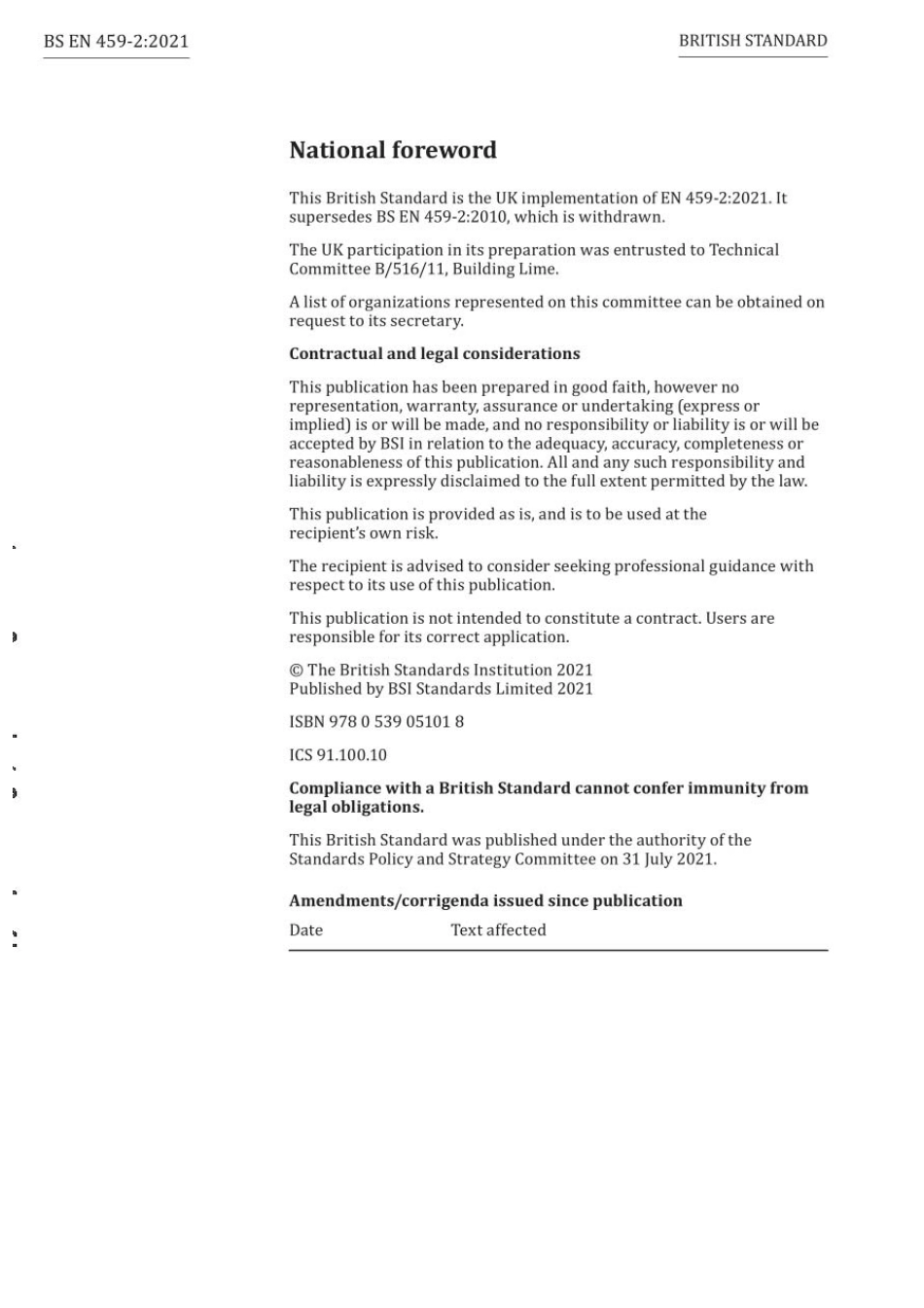 BS EN 459-2-2021 Building lime.pdf_第2页