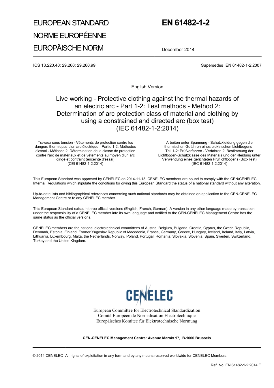 BS EN 61482-1-2-2014.pdf_第3页