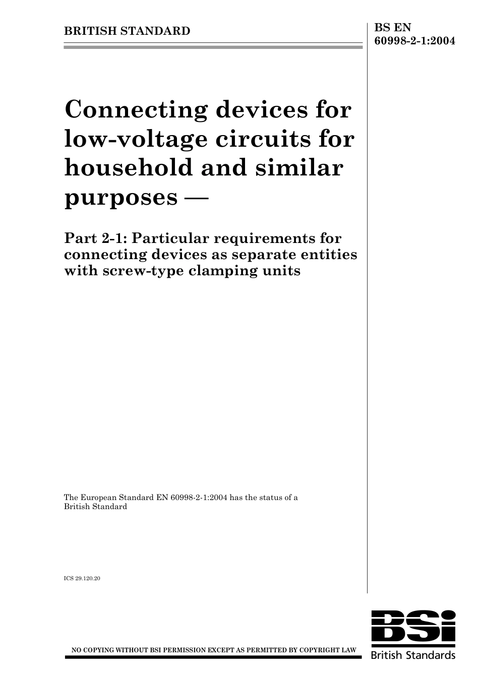 BS EN 60998-2-1-2004.pdf_第1页