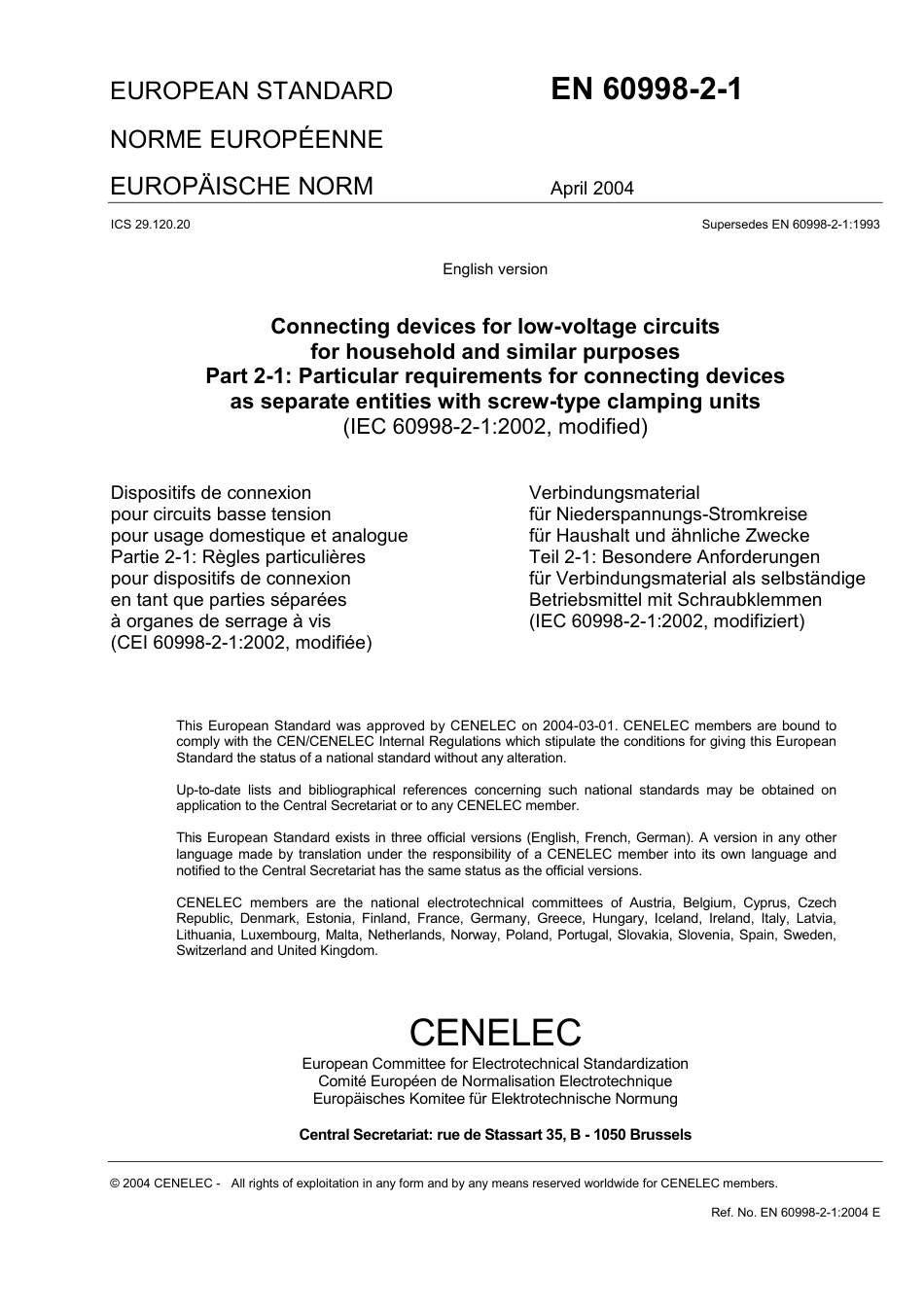 BS EN 60998-2-1-2004.pdf_第3页