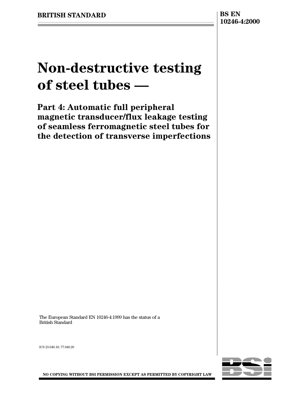 BS EN 10246-4-2000.pdf_第1页