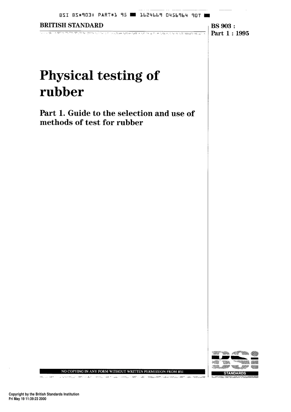 BS 00903-1-1995 scan.pdf_第1页