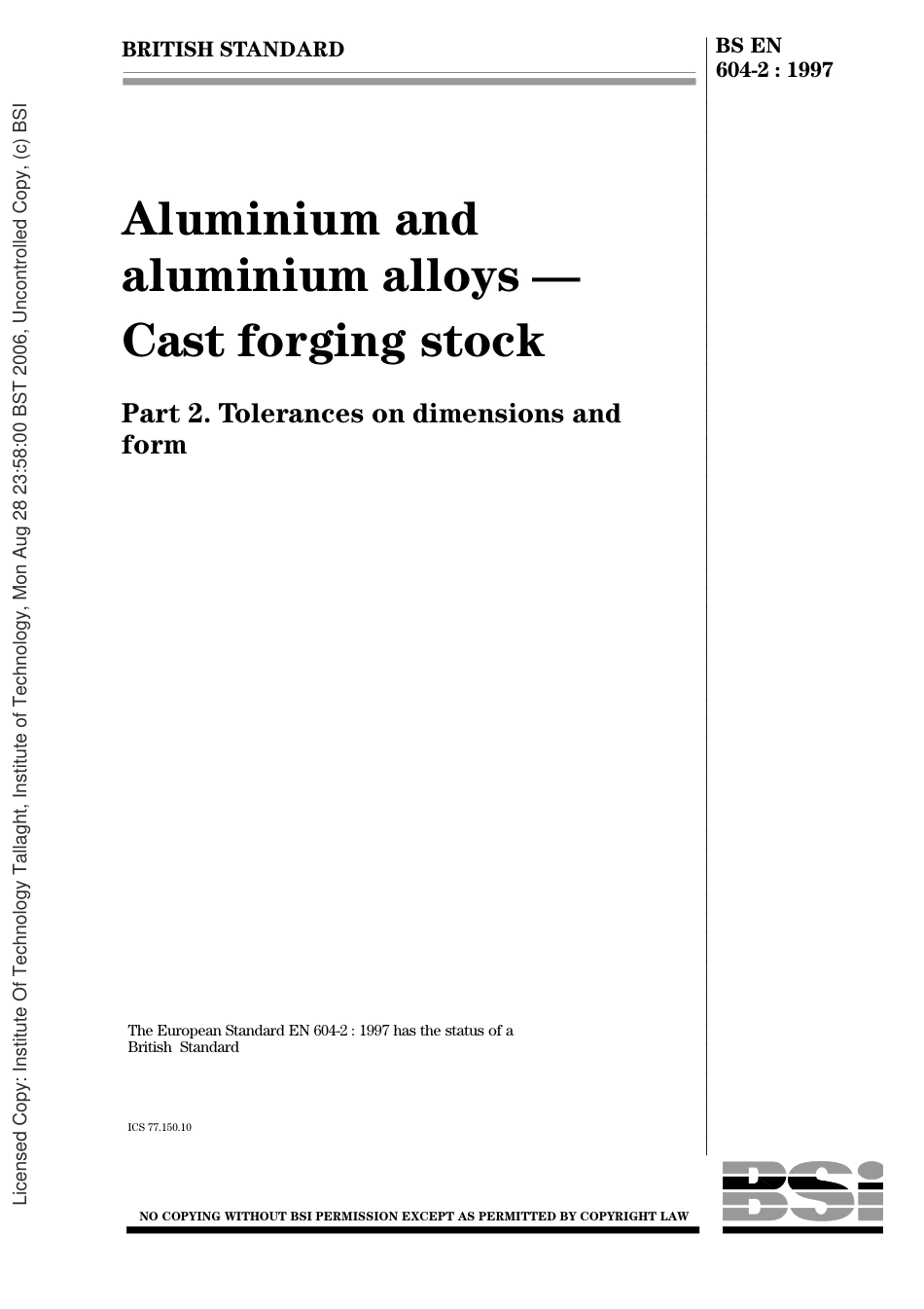 BS EN 00604-2-1997.pdf_第1页