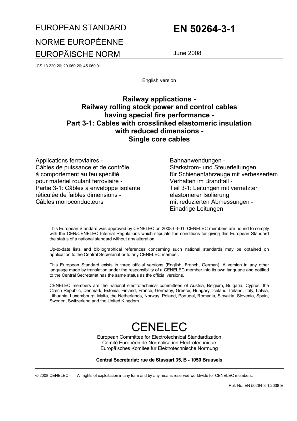 BS EN 50264-3-1-2008.pdf_第3页