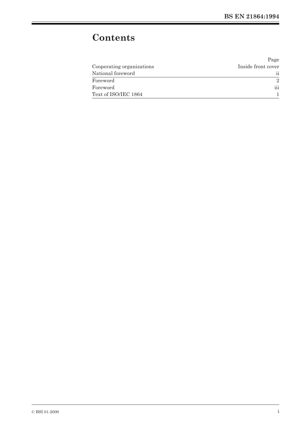 BS EN 21864-1994 (2000) ISO IEC 1864-1992.pdf_第3页