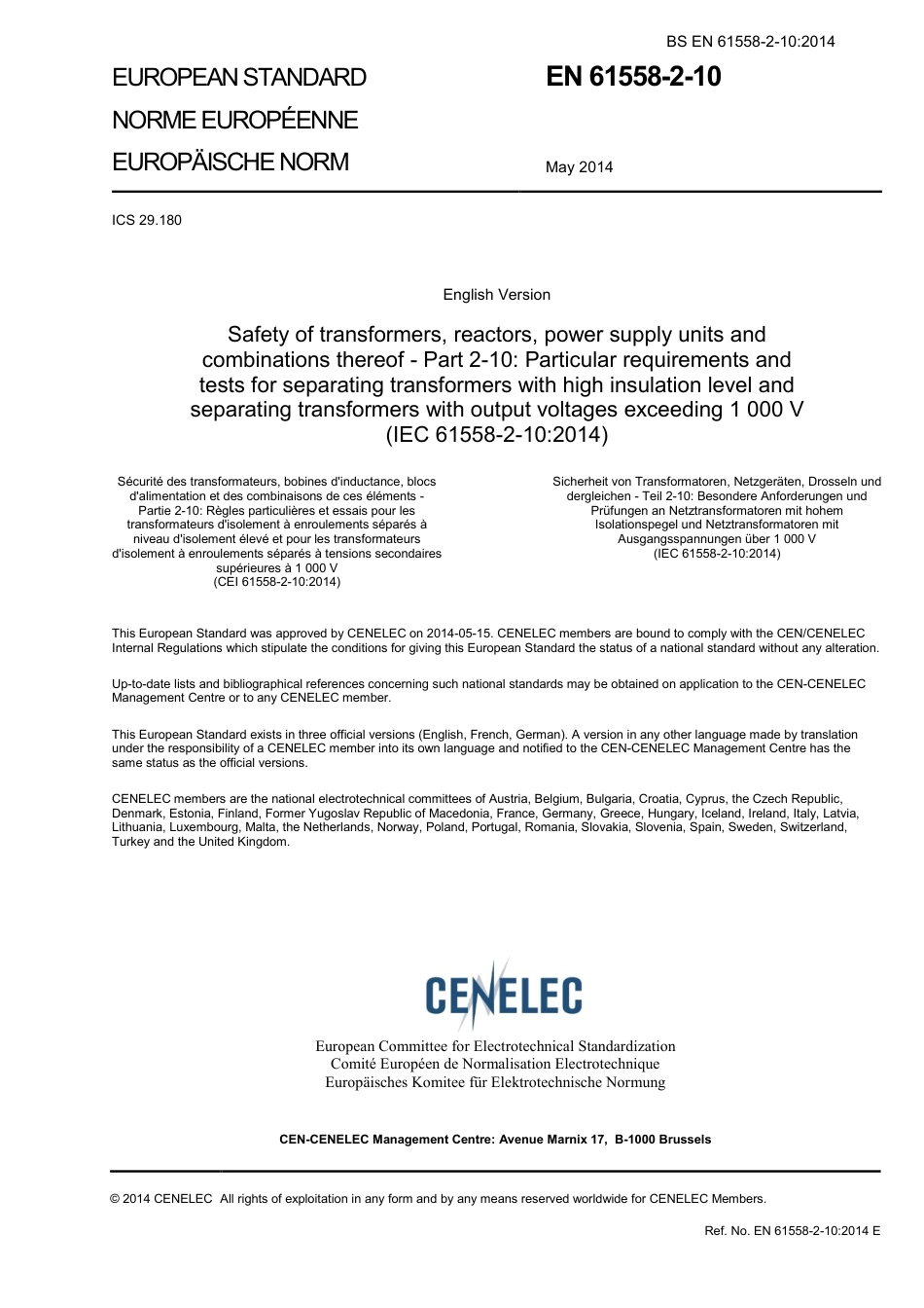 BS EN 61558-2-10-2014.pdf_第3页