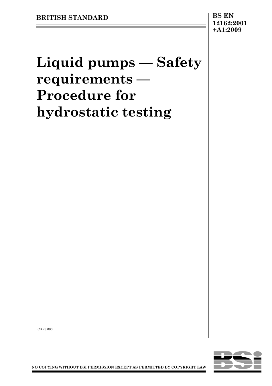 BS EN 12162-2001 + A1-2009.pdf_第1页