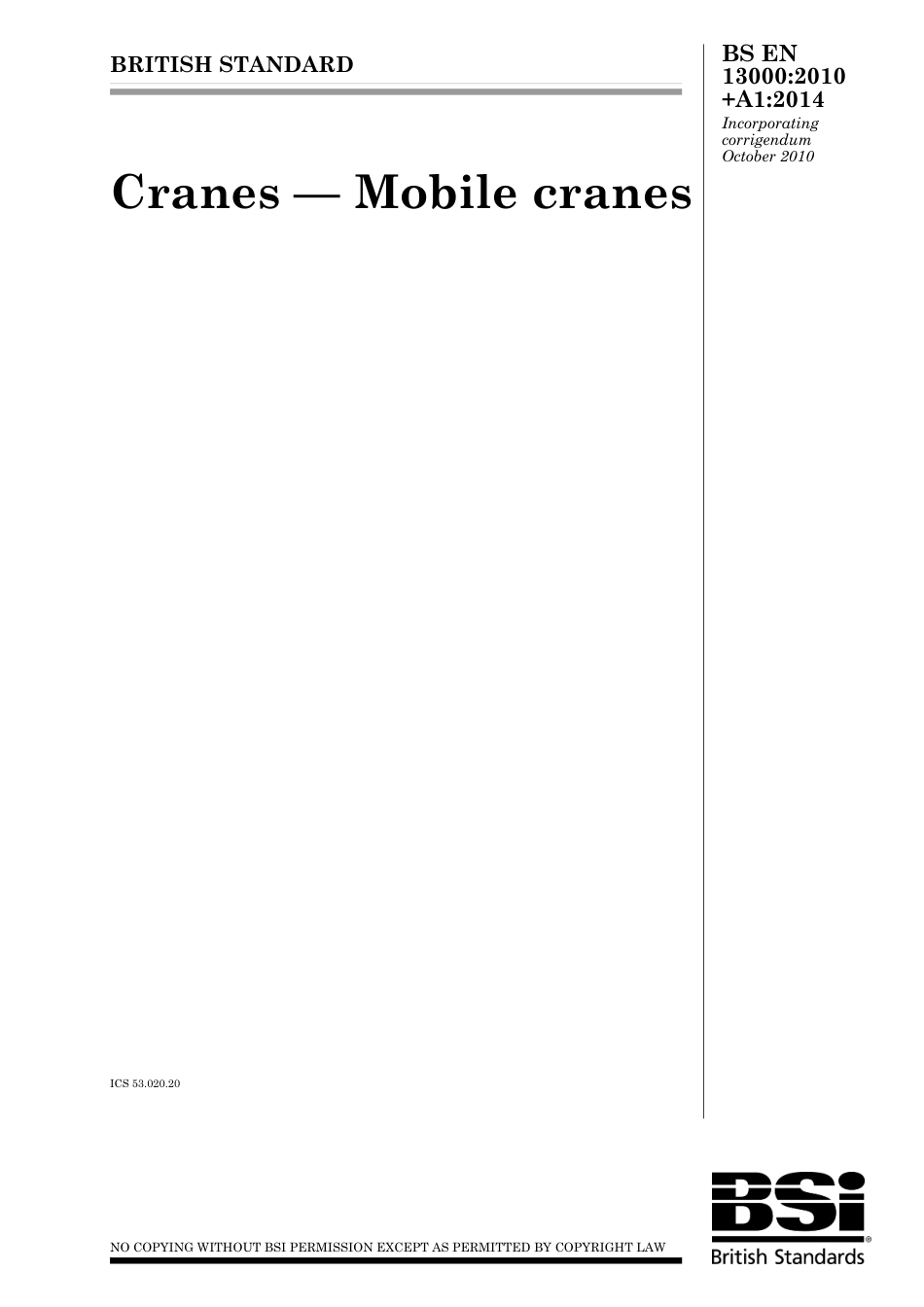 BS EN 13000-2010 + A1-2014.pdf_第1页